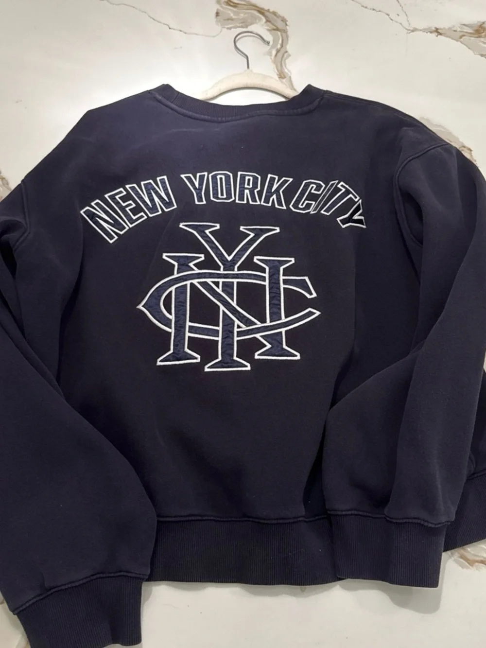 Black Crewneck Sweater, New York City!